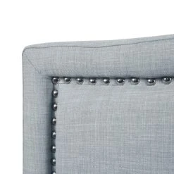 Flash Sale ⌛ Madison Park Augusta Upholstered Headboard Dusty Blue 😍 -Madison Park Sales unnamed file 723