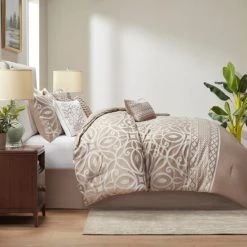 Wholesale 😀 Madison Park Atlas Taupe 7 Piece Jacquard Comforter Set ⭐ -Madison Park Sales unnamed file 730