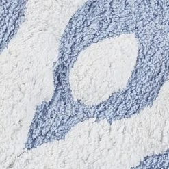 Promo 😉 Madison Park Marrakesh Medallion Cotton Tufted Bath Rug Blue 🤩 -Madison Park Sales unnamed file 796