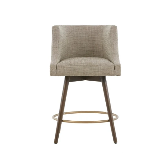 Brand new π Madison Park Quarry Swivel Counter Stool Beige Multi 𧨠4 Brand new π Madison Park Quarry Swivel Counter Stool Beige Multi 𧨠- Image 2