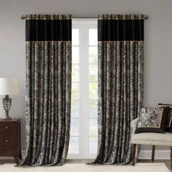 Coupon ❤️ Madison Park Whitman Curtain Panel Pair Navy 😀 -Madison Park Sales unnamed file 830