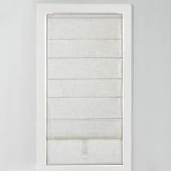 Best Pirce ✔️ Madison Park Suvi Linen Blend Light Filtering Cordless Roman Shade Natural 😍 -Madison Park Sales unnamed file 872