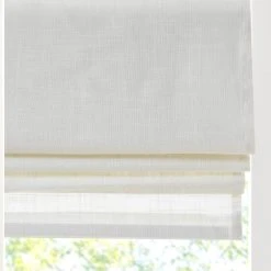 Best Pirce ✔️ Madison Park Suvi Linen Blend Light Filtering Cordless Roman Shade Natural 😍 -Madison Park Sales unnamed file 875