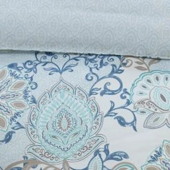 Best Pirce ⭐ Madison Park Loleta Cotton Printed Duvet Cover Set Blue 🛒 -Madison Park Sales unnamed file 920