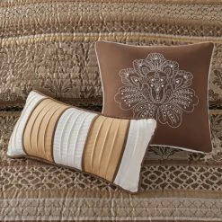 Brand new 🤩 Madison Park Venetian 6-piece Coverlet Set Brown/gold ✨ -Madison Park Sales unnamed file 932