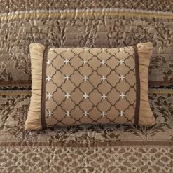 Brand new 🤩 Madison Park Venetian 6-piece Coverlet Set Brown/gold ✨ -Madison Park Sales unnamed file 933